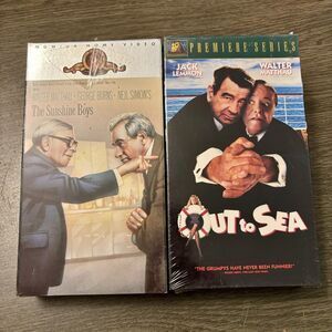 Walter Matthau LOT of 2 VHS Out to Sea‎ The Sunshine Boys New/Sealed